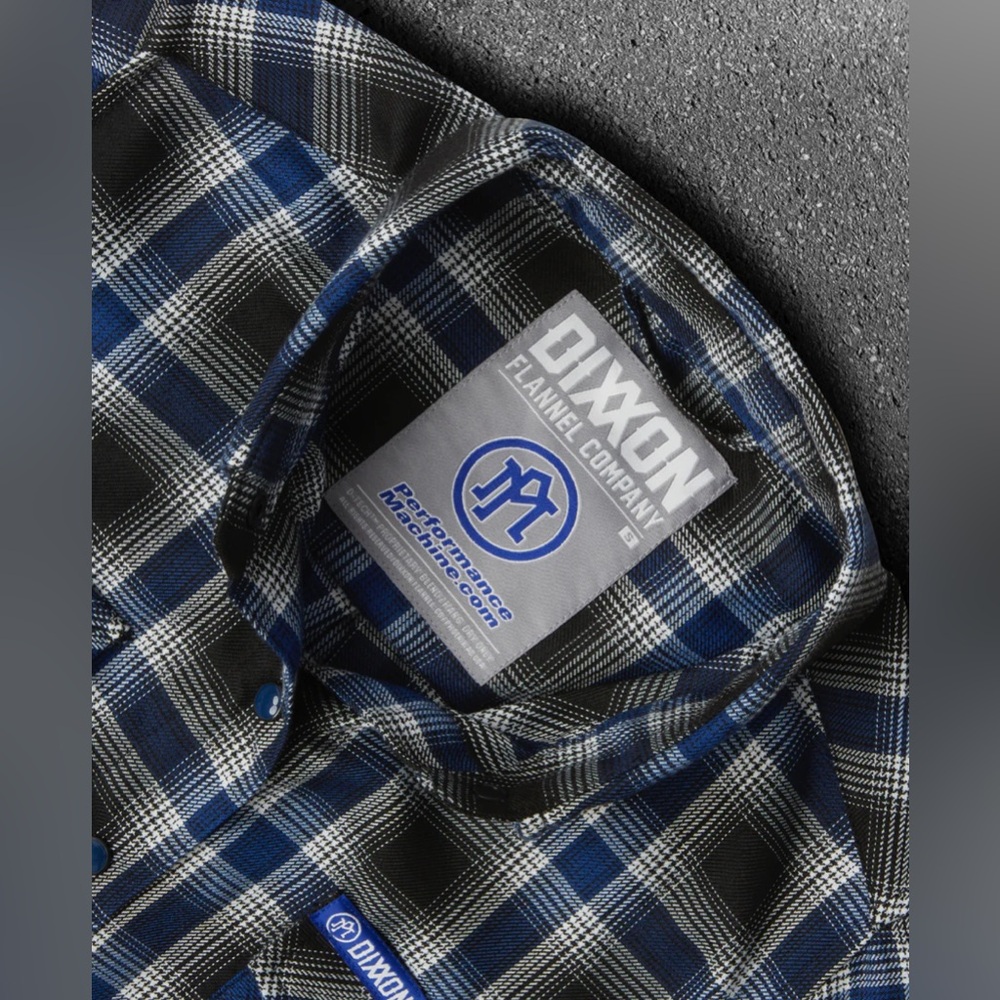 DIXXON Flannel Co. “Performance Machine” Collab Flannel Snap Down - Picture 5 of 6